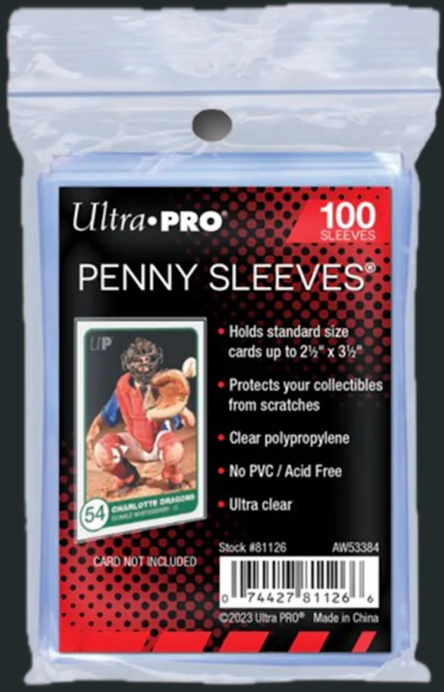 Ultra Pro: Soft Card Penny Sleeves - Standard (100-Pack)
