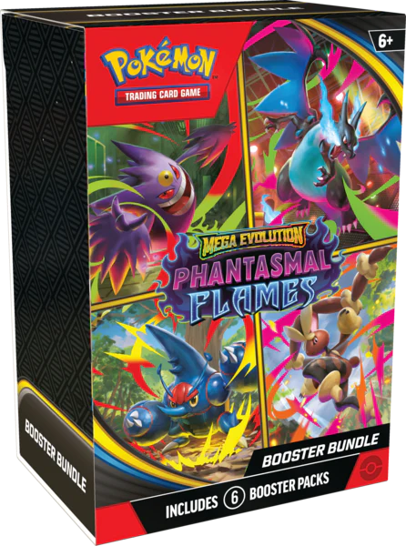 Pokémon TCG: Mega Evolution - Phantasmal Flames Booster Bundle Wave 2 [Pre-Order]