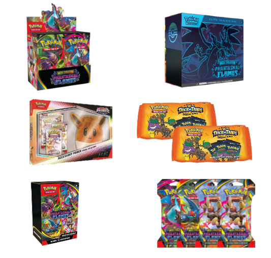 Pokémon TCG: Phantasmal Flames Collector’s Expansion Bundle
