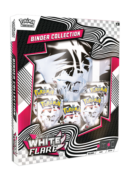 White Flare Binder Collection