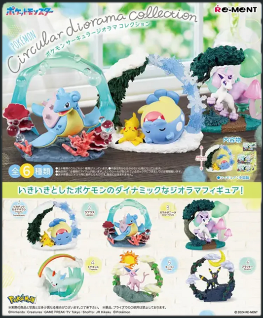 Pokémon Circular Diorama Collection Box