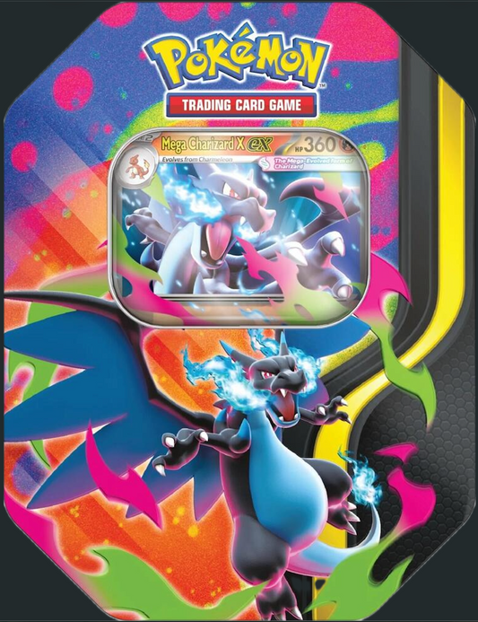 Mega Charizard Tin (X or Y)