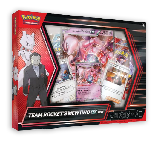 Team Rocket's Mewtwo ex Box